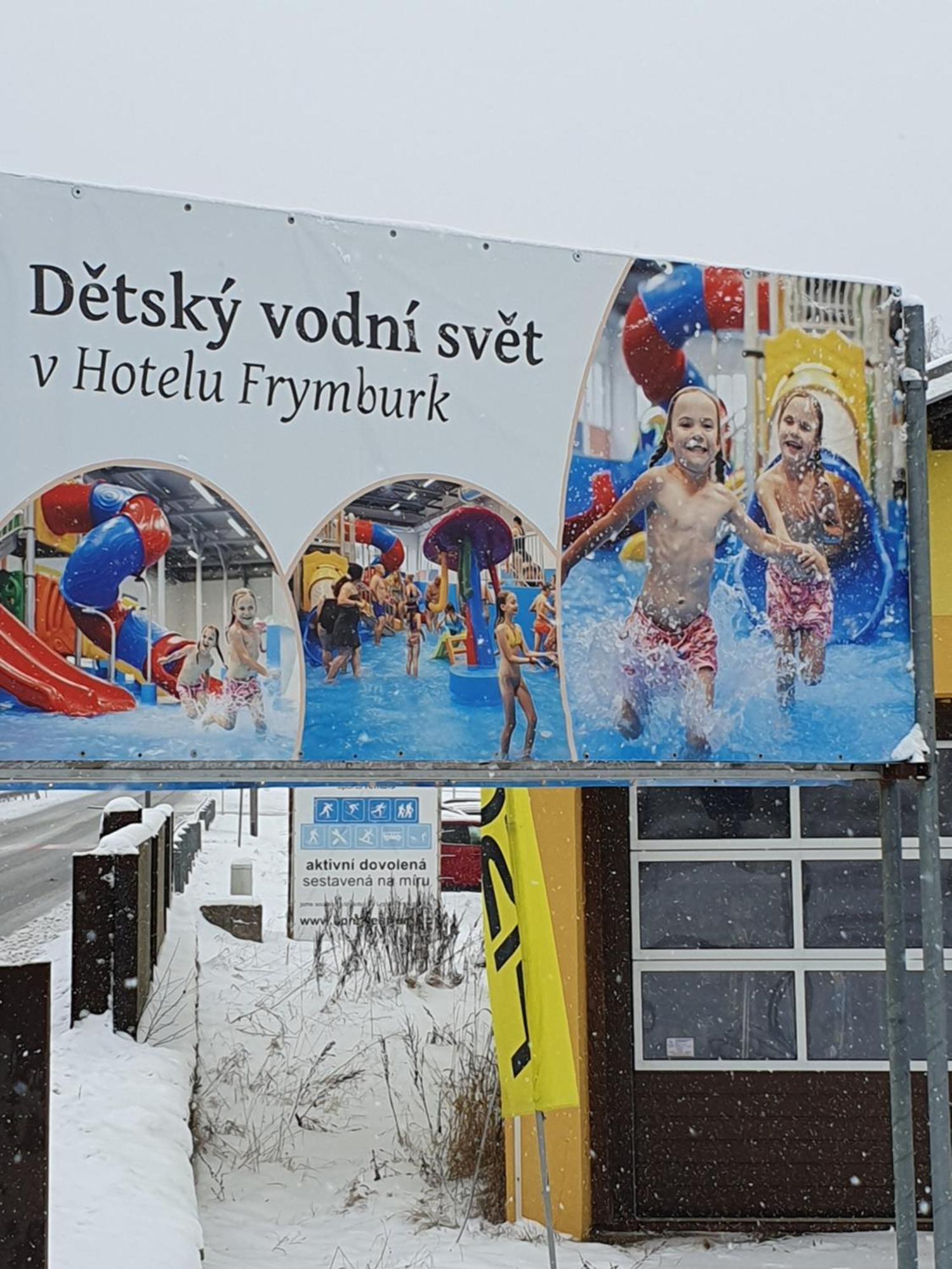 Novy Apartman V Arealu Wellness Hotelu Frymburk Exterior photo