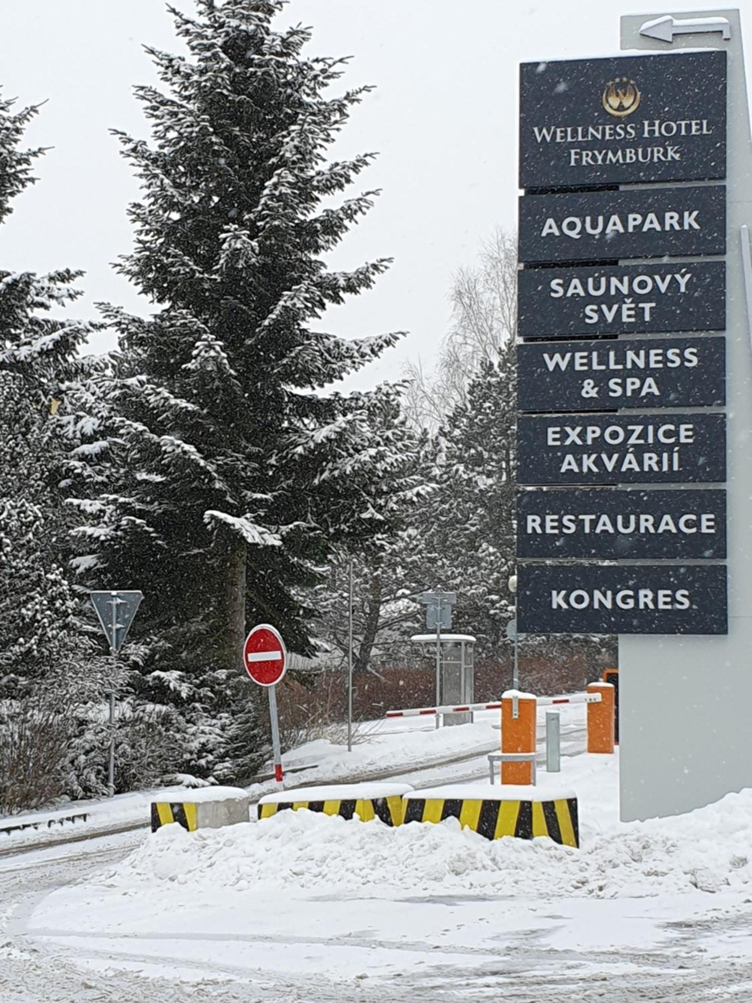 Novy Apartman V Arealu Wellness Hotelu Frymburk Exterior photo